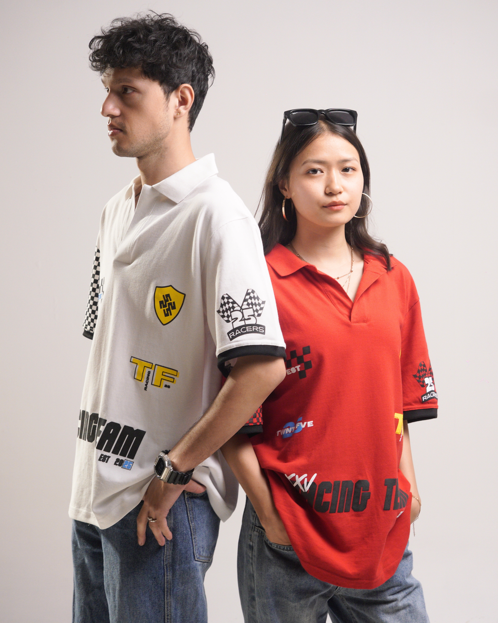 HOT RED RACING POLO