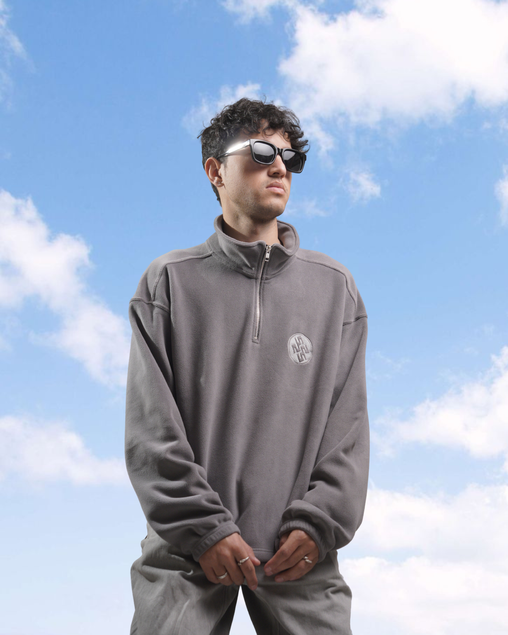Stone Grey Fleece