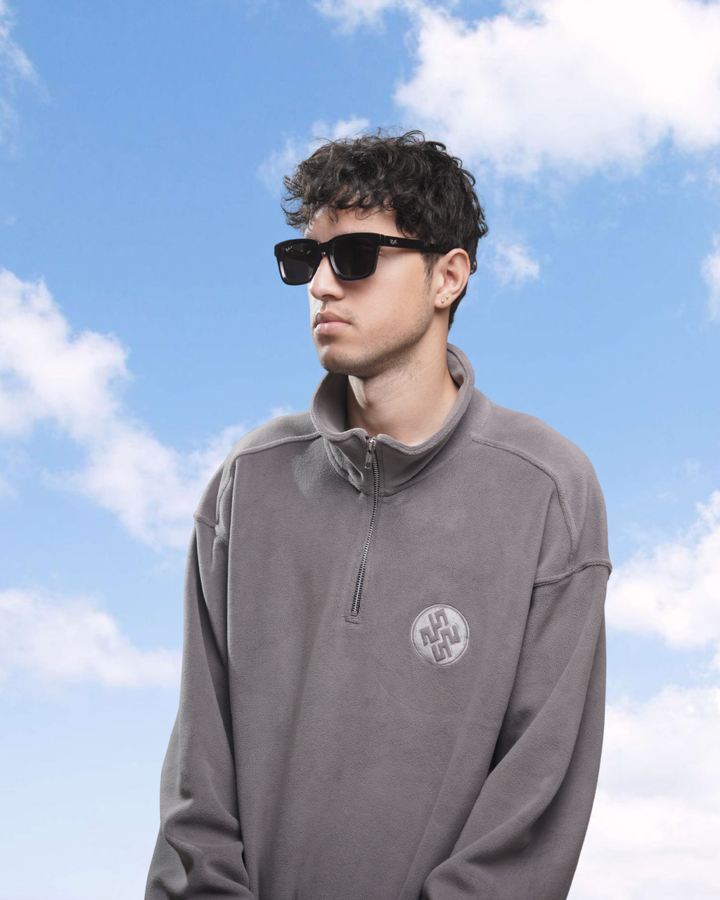 Stone Grey Fleece