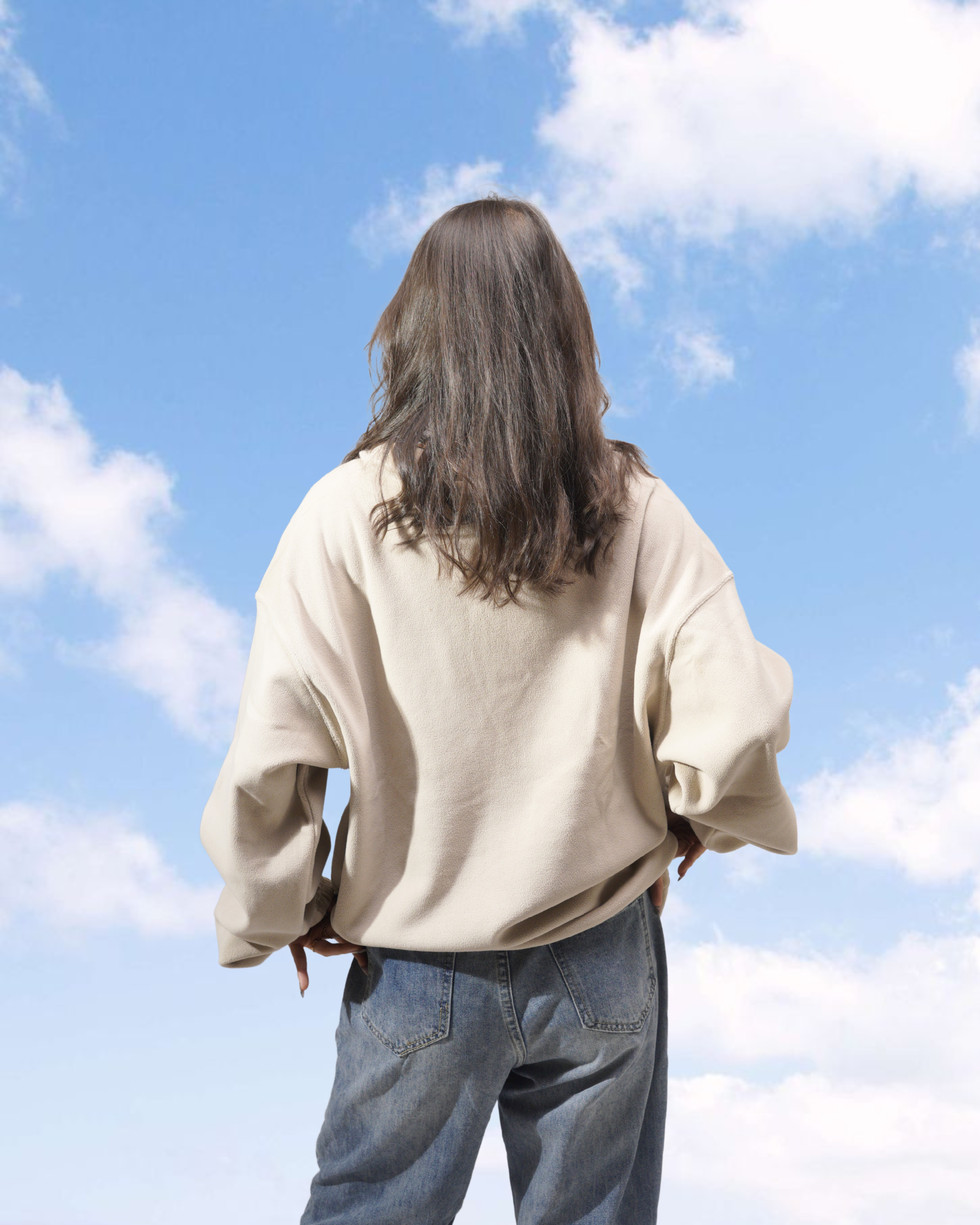 Sand Beige Fleece