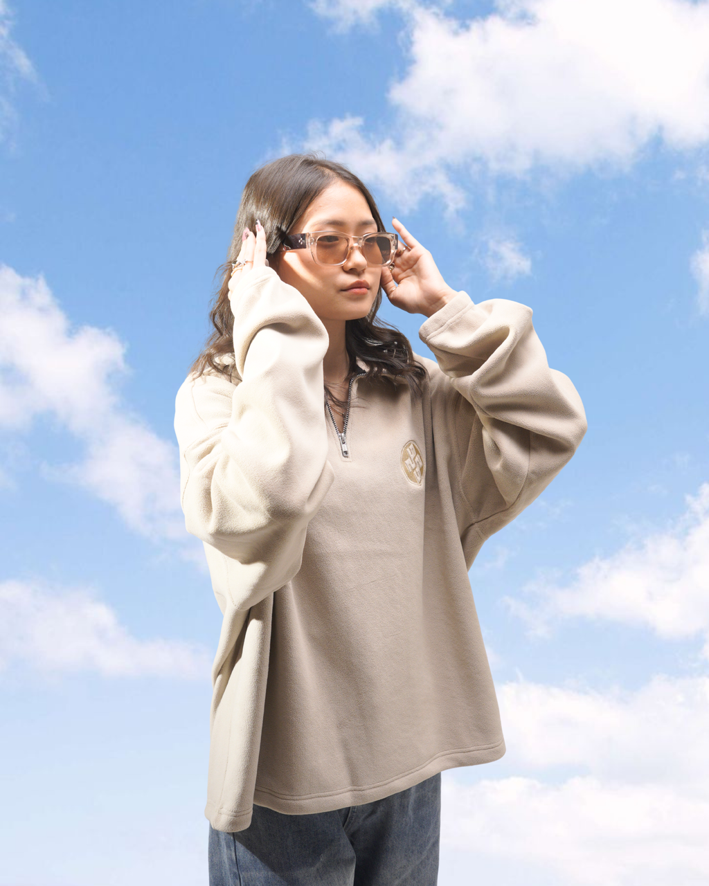 Sand Beige Fleece