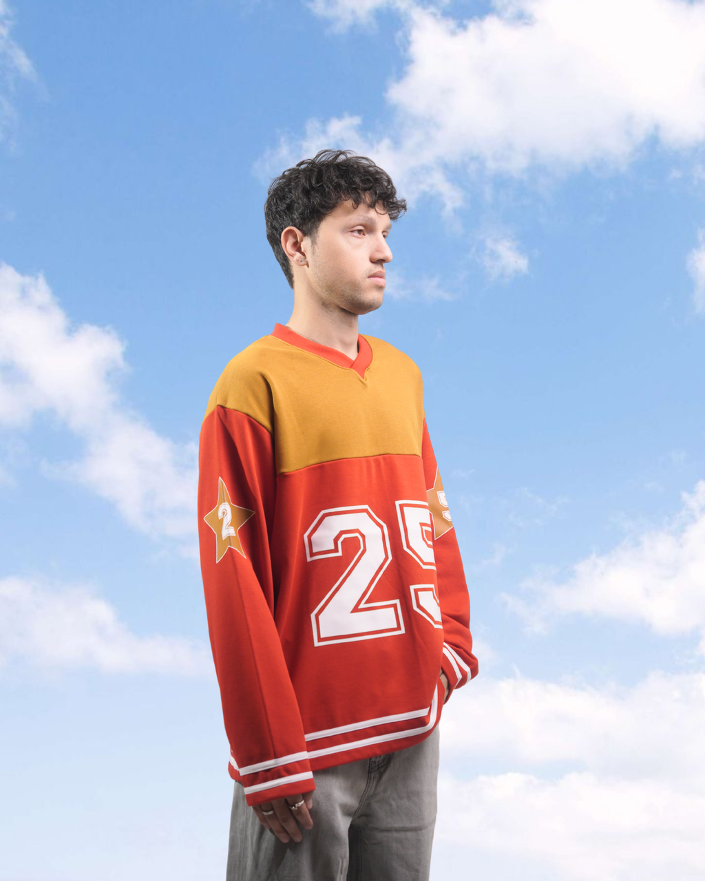Red Flag Sweatshirt Valentine Collection
