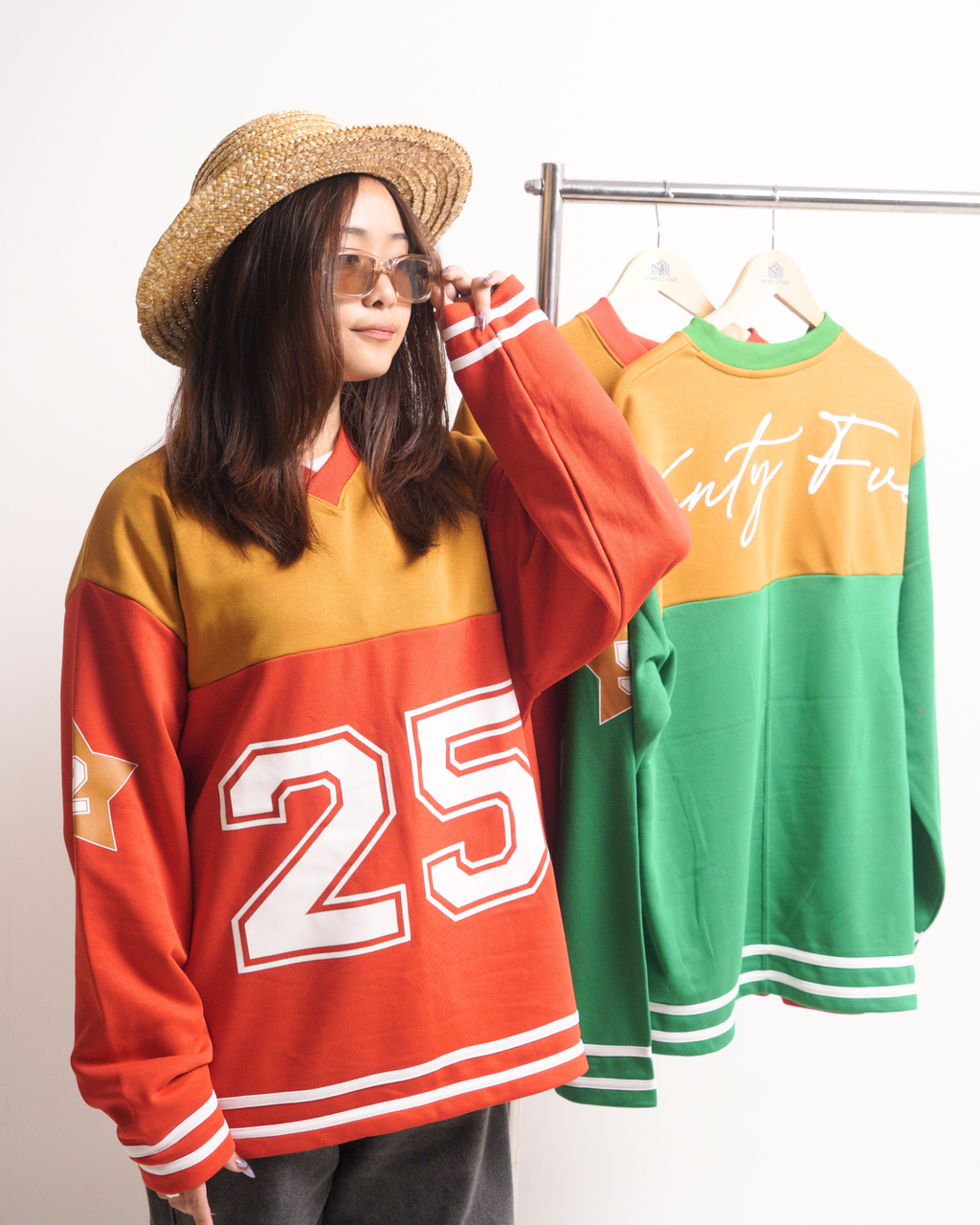Red Flag Sweatshirt Valentine Collection