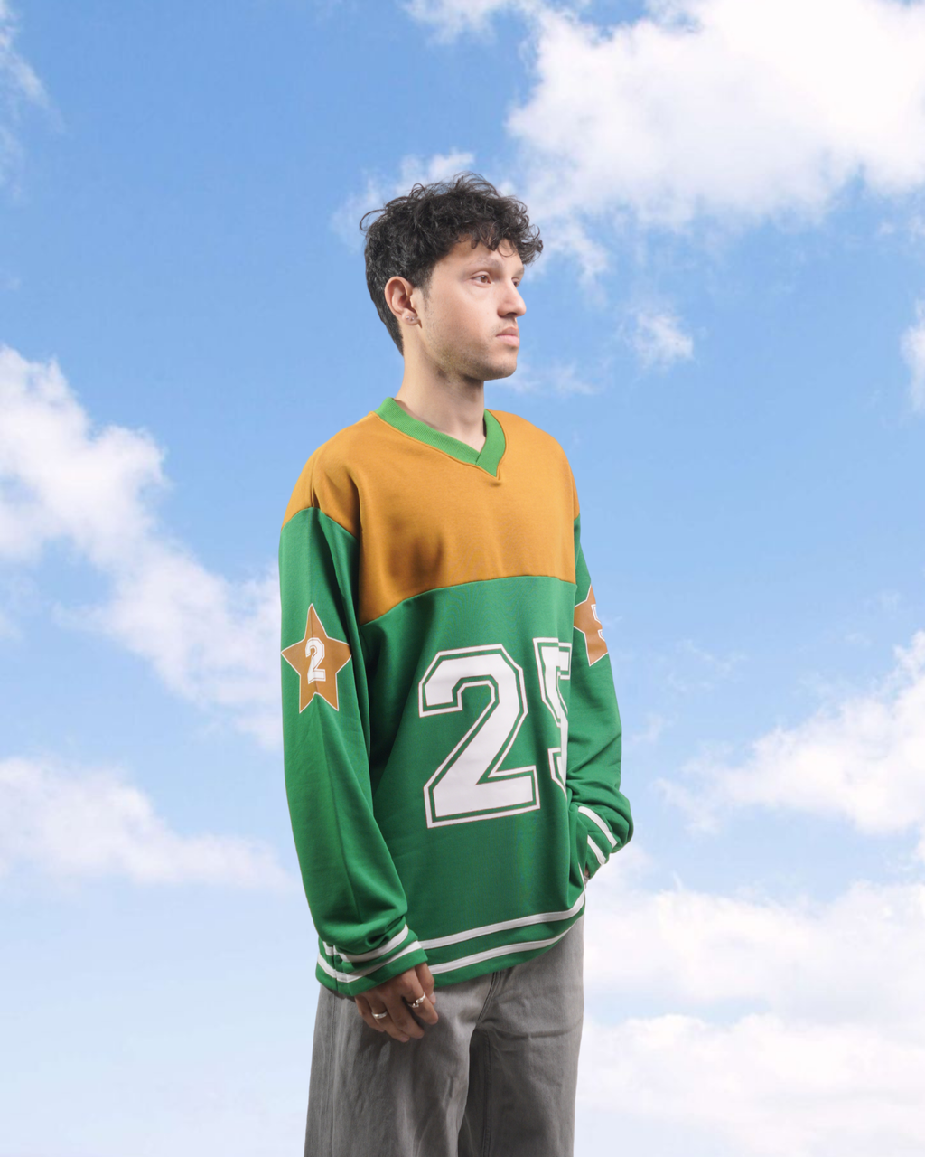 Green Flag Sweatshirt Valentine Collection
