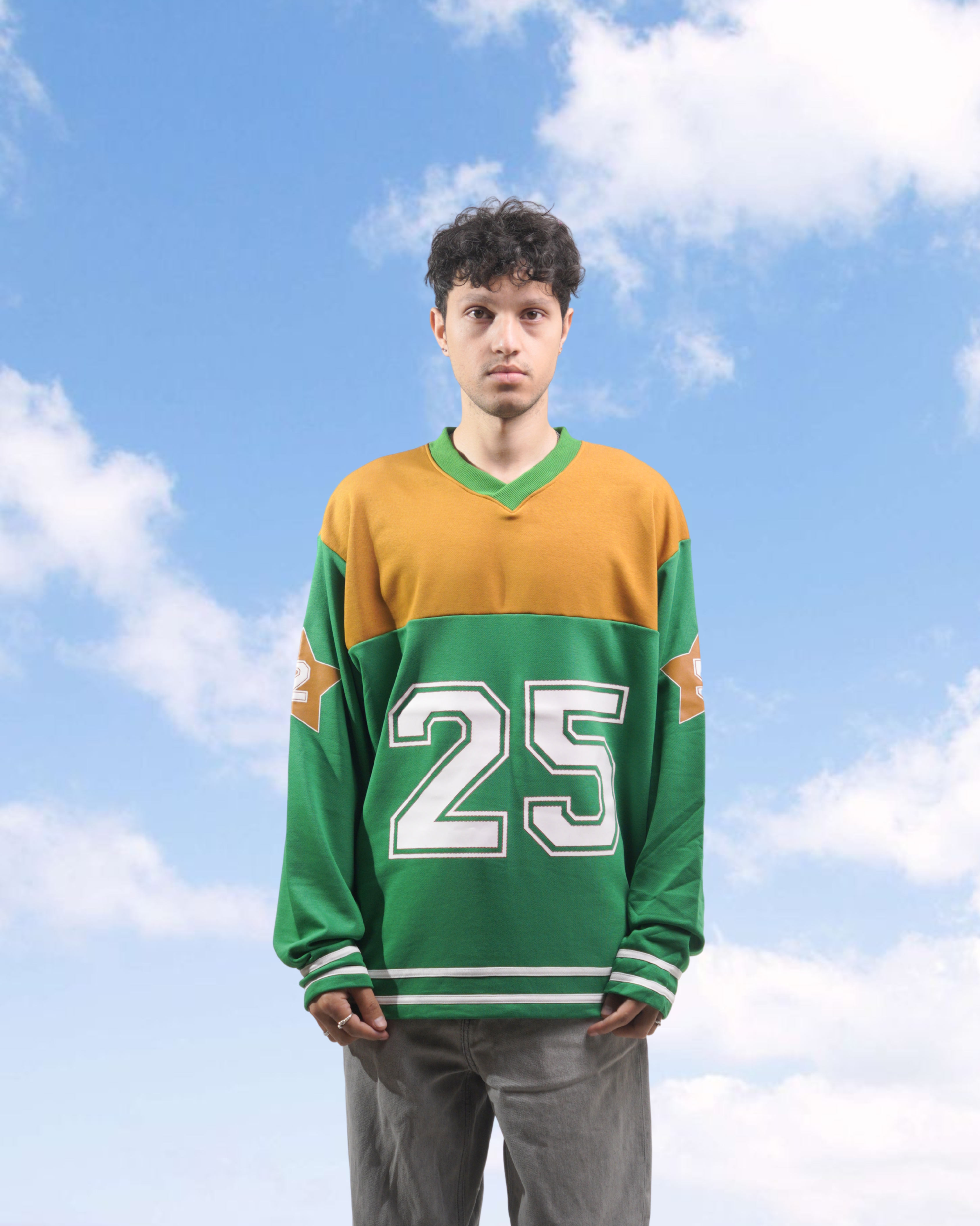 Green Flag Sweatshirt Valentine Collection